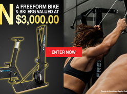 Win Freeform Gym Equipment (BikeErg and SkiErg)