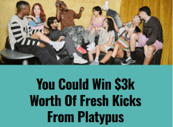 Win $3K Fresh Kicks from Platypus