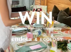 Win a Friendmas Table Setting