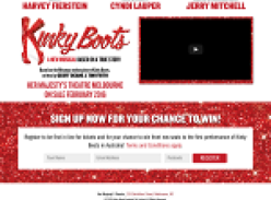 Win Front Row Seats to Kinky Boots
