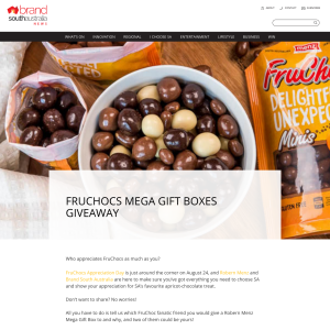 Win FruChocs Mega Gift Boxes