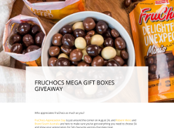 Win FruChocs Mega Gift Boxes