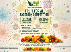 Win a Fruit for all Voucher - Fruit For All