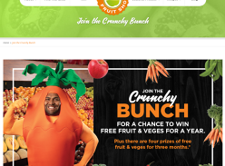 Win Fruit and Veg for a Year