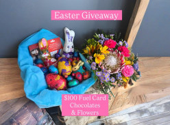 Win $100 Fuel Card, Chocolates and Flowers - BELLA ROSE Florist Huonville