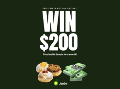 Win $200 Fuel Gift Card and 1 Month of FREE Donuts