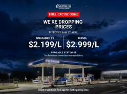 Win $500 Fuel Voucher - Tas Petroleum