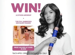 Win Full Ambrosia Distillery Range & Dyson Airwrap