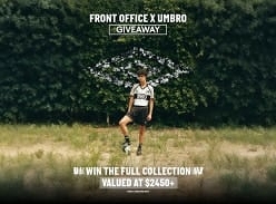 Win the Full Front Office X Umbro Collection