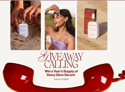 Win a Full Year's Supply of Dewy Glow Serum