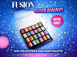 Win a Fusion Rainbow Party Palette - Fusion Body Art