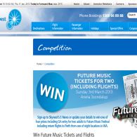 Win Future Music tickets for 2 including flights! - Skywest