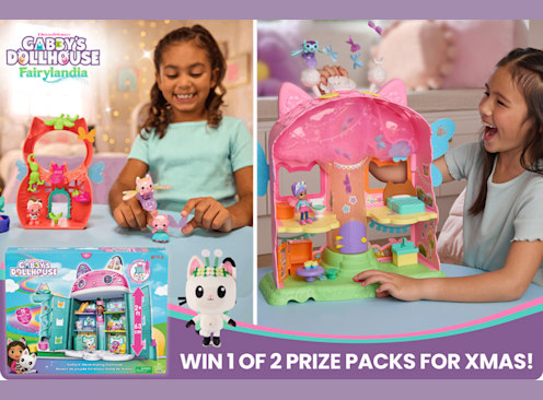Win 1 of 2 Gabby's Dollhouse Fairylandia Prize Packs - Mum Central