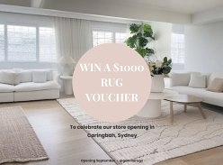 Win a Gamila Rugs Voucher