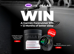 Win a Garmin Forerunner 970 & a Pillar Magnesium Prize Pack