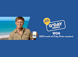 Win $500 G'day Parks Vouchers