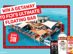 Win a Getaway to Fiji's Ultimate Floating Bar - Bottlemart