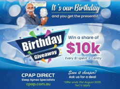 Win 1 of 10 $1K Gift Card