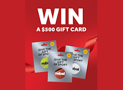 Win a $500 Rebel Gift Card