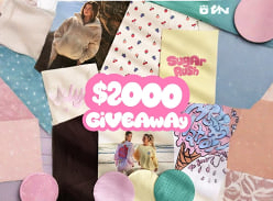 Win 1 of 2 $1K Gift Card on Sugar Rush Collection