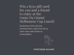 Win a $350 Gift Card for You & a Friend