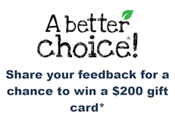 Win 1 of 3 $200 Gift Cards
