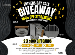 Win 1 of 2 $100 Gift Cards