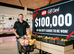 Win a Share of $100K in Gift Cards