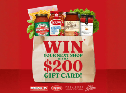 Win 1 of 20 $200 Gift Cards