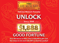 Win a Share of $20K in Gift Cards