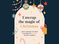 Win a Share of $2K in Gift Cards