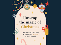 Win a Share of $2K in Gift Cards