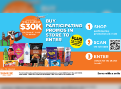 Win a Share of $30K in Gift Cards - Sunrise Local Store