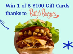 Win 1 of 5 $100 Gift Cards Thanks to Betty's Burgers - Student Edge