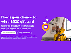 Win 1 of 20 $500 Gift Cards