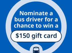 Win 1 of 10 $150 Gift Cards