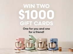 Win 1 of 2 $1K Gift Cards for You and a Friend