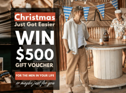 Win a $500 B+B Gift Voucher