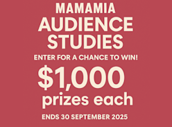 Win 1 of 3 $1K Gift Voucher