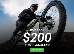 Win 1 of 5 $200 Gift Vouchers
