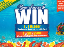 Win a $15K Giftcard & 1 of 50 $500 Gift Cards