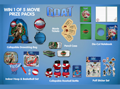 Win 1 of 5 GOAT Movie Prize Packs - Mum Central
