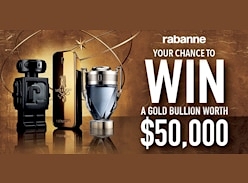 Win a Gold Bullion with Rabanne