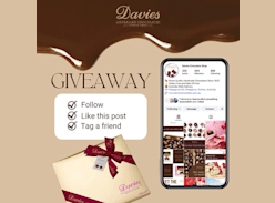 Win a Gold Chocolate Box - Davies Chocolates Pty Ltd