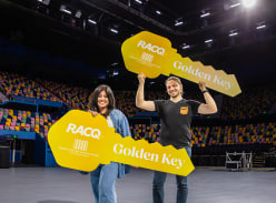 Win 1 of 2 Golden Keys to Brisbane Entertainment Centre - RACQ