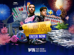 Win the Golden Ticket and Experience Formula 1 in 2026