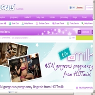 Win gorgeous pregnancy lingerie from HOTmilk