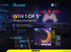 Win 1 of 5 Govee Curtain Light 2 Kits