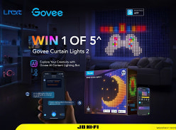 Win 1 of 5 Govee Curtain Light 2 Kits
