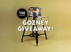 Win a Gozney® Arc and Alpha Box & Wine 12 Pack